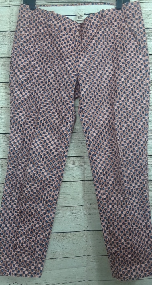 J Crew Cafe Capri Size 6 EUC